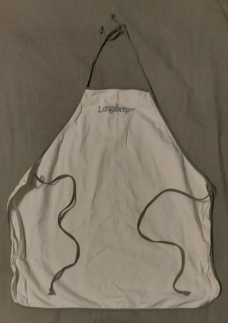 Longaberger Baskets Embroidered Apron